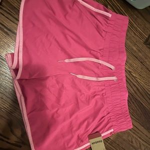 Reebok pink workout/lounge shorts